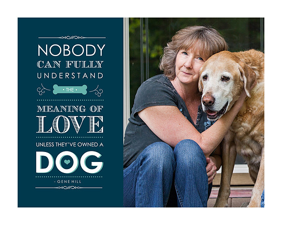 LoveMyDogCollage-16x20 - Marie&Buddy