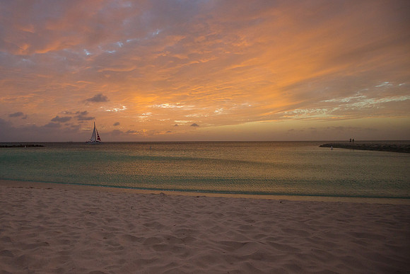 Sunset at Divi Phoenix - 6/9/17