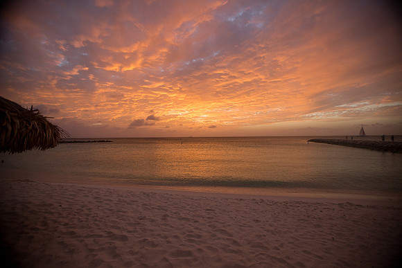 Sunset at Divi Phoenix - 6/9/17