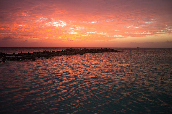 Sunset at Divi Phoenix - 6/9/17