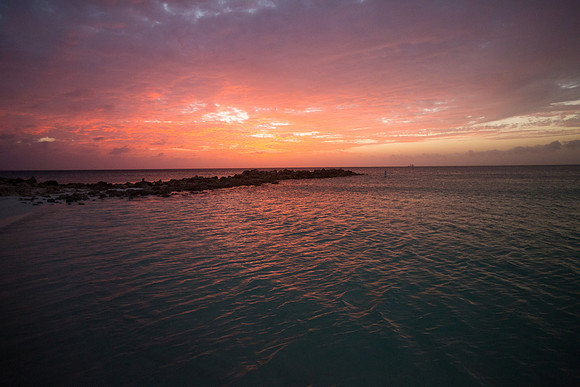 Sunset at Divi Phoenix - 6/9/17